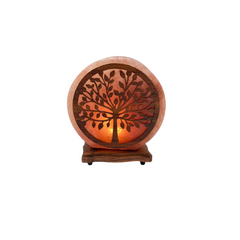 Tree Wood Craft Salt Lamp