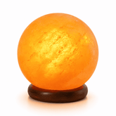 Large Himalayan Salt Ball Lamp (4kg) – studio product photo on a plain white background