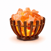 Bowl Wood Basket – studio product photo on a plain white background