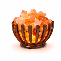 Bowl Wood Basket – studio product photo on a plain white background