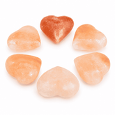 Himalayan Salt Massage Stones (Pack of 6) – studio product photo on a plain white background