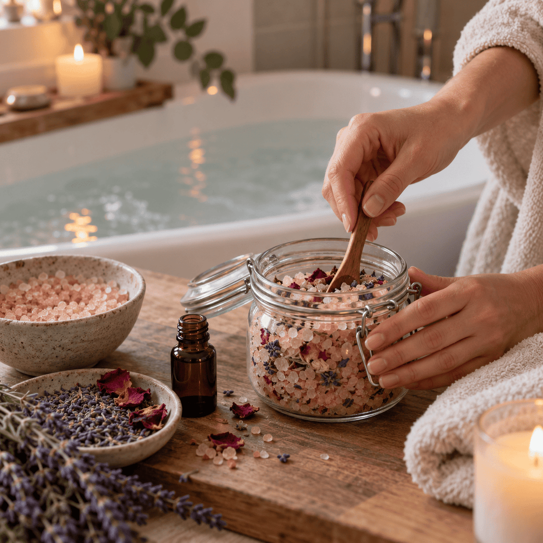 DIY Himalayan Salt Bath Soaks — Relaxing Recipes for Home