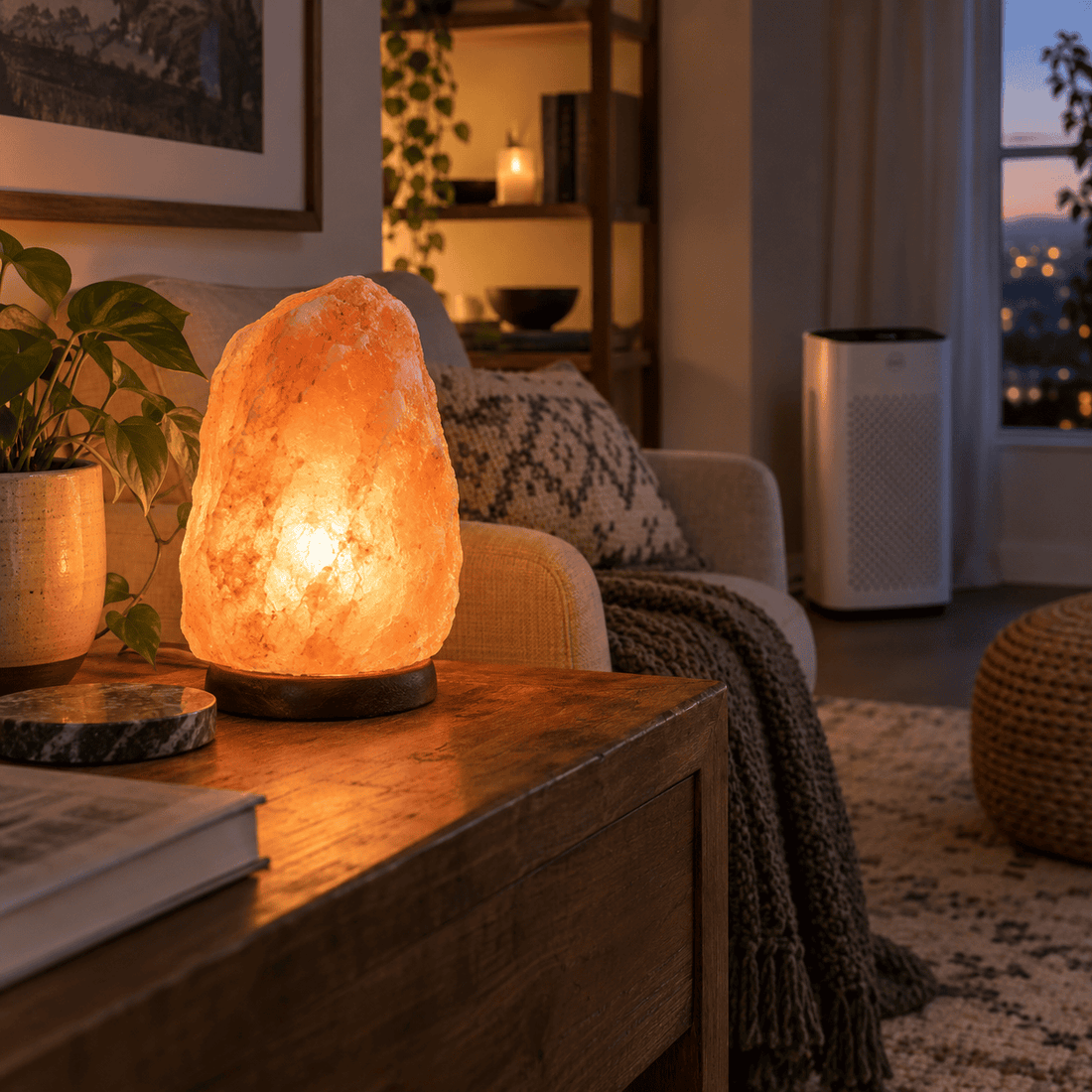 Do Himalayan Salt Lamps Really Purify Air The Science Explained