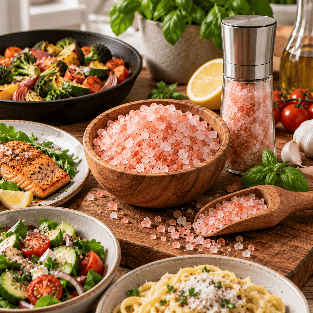 Edible Himalayan Pink Salt — How to Cook, Season, and Store It