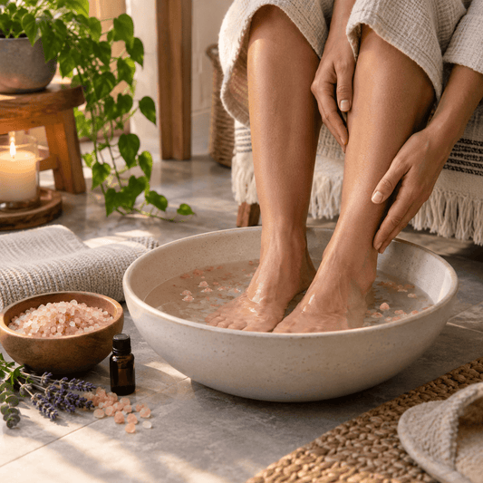 Himalayan Salt Foot Soaks — Soothe Tired, Aching Feet