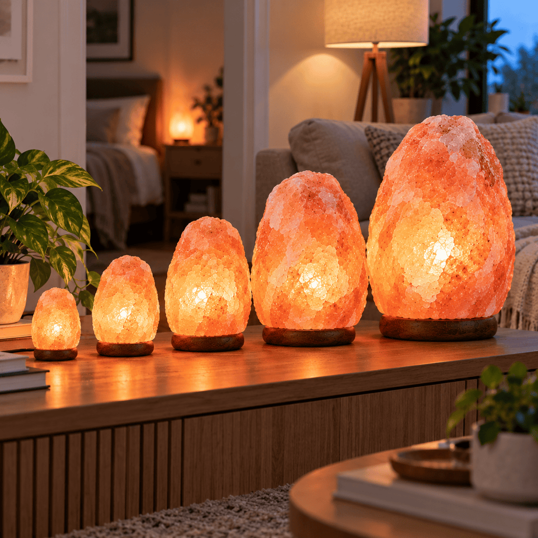 Himalayan Salt Lamp Sizes — Choosing the Right One for Every Room