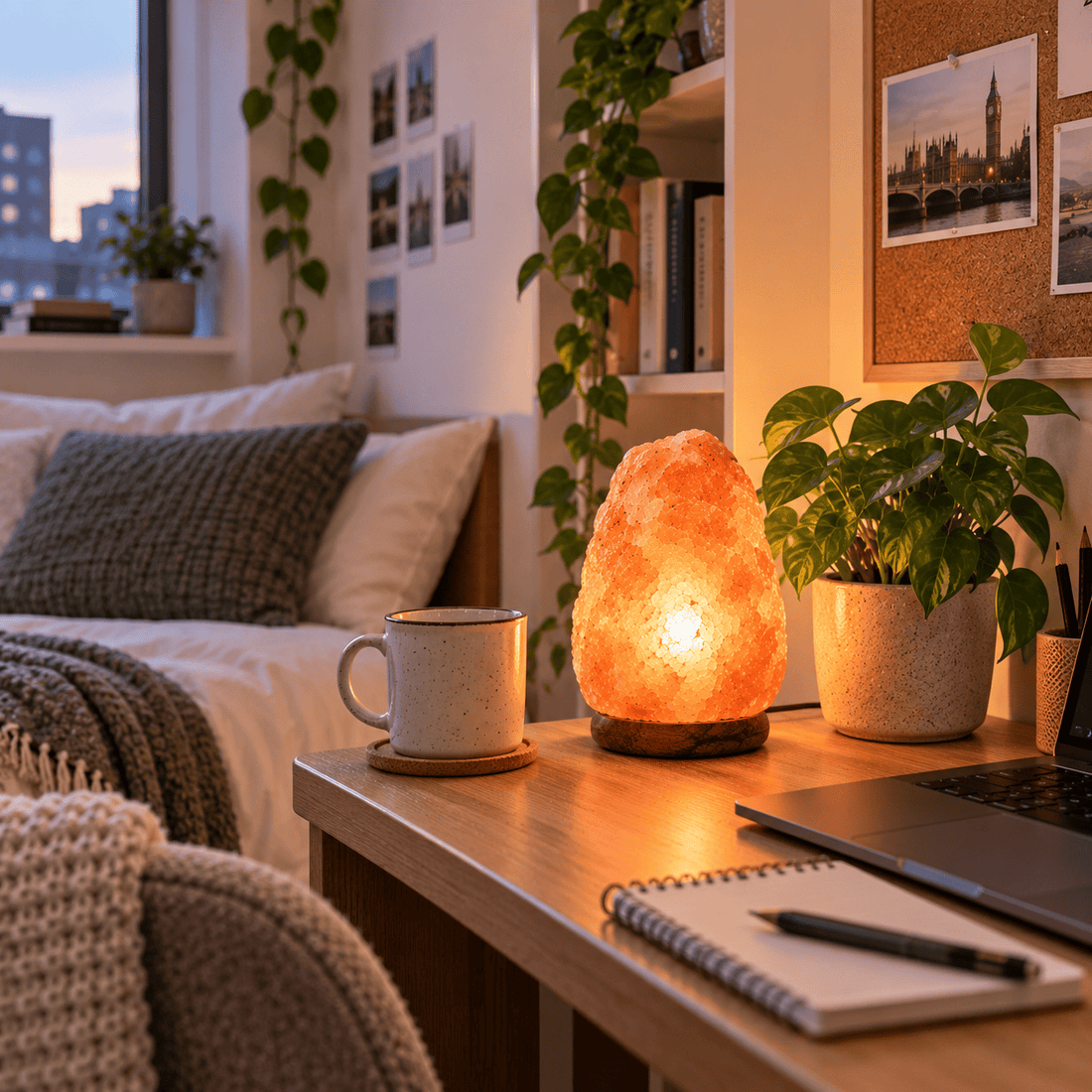 Himalayan Salt Lamps for Small Spaces — Apartments, Dorms and Desks