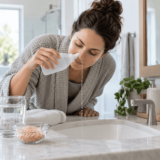 Himalayan Salt for Sinus Relief — Saline Rinses, Steam and Safe Practice