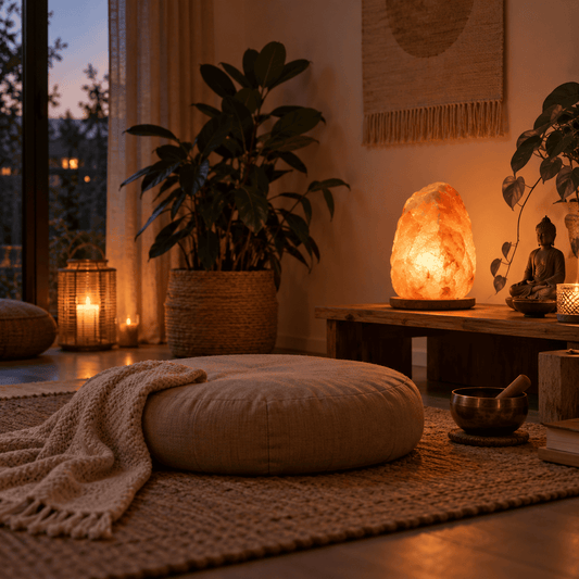 Salt Lamp Meditation Room Setup — Your Complete Guide