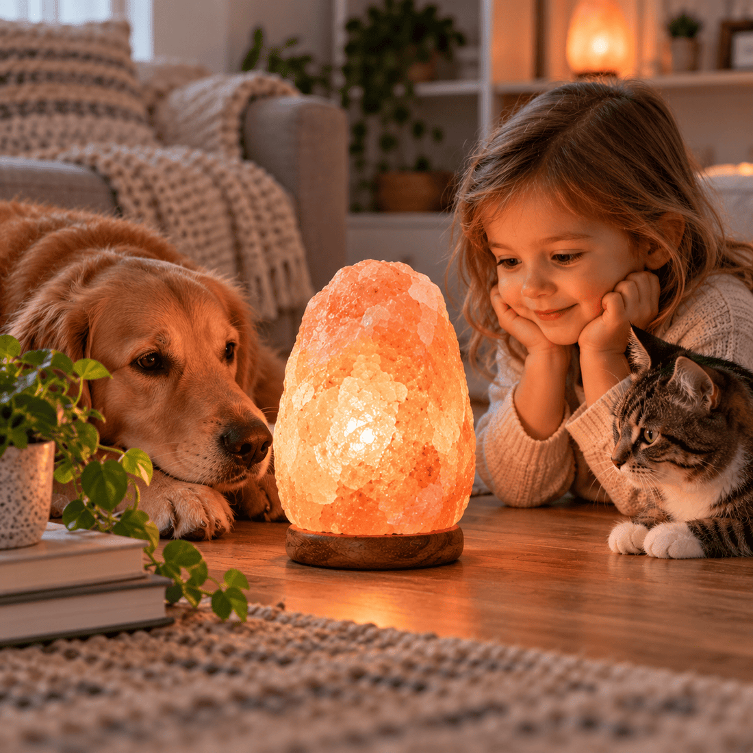 Are Salt Lamps Bad for Cats Pet and Child Safety Explained