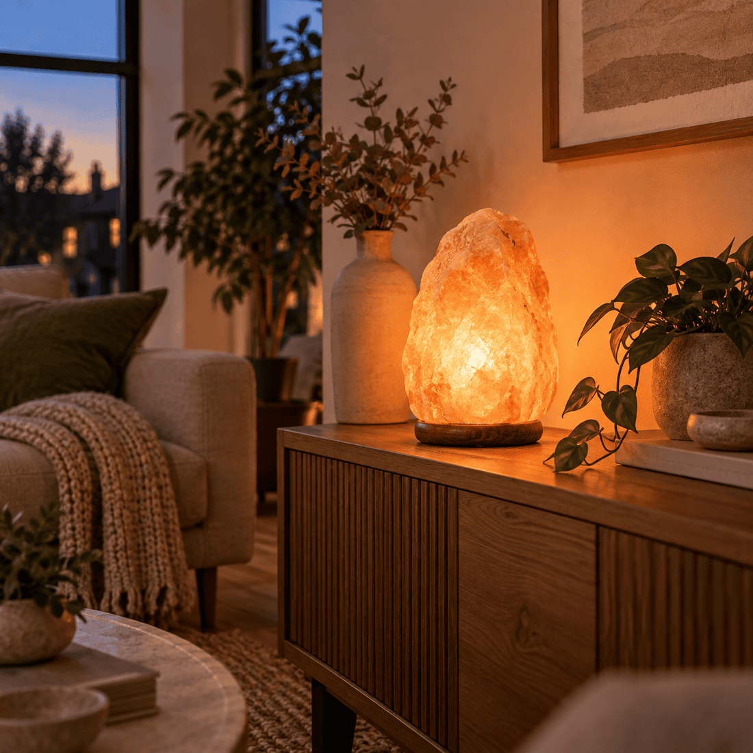 Salt Lamps In Interior Design — Principles That Work