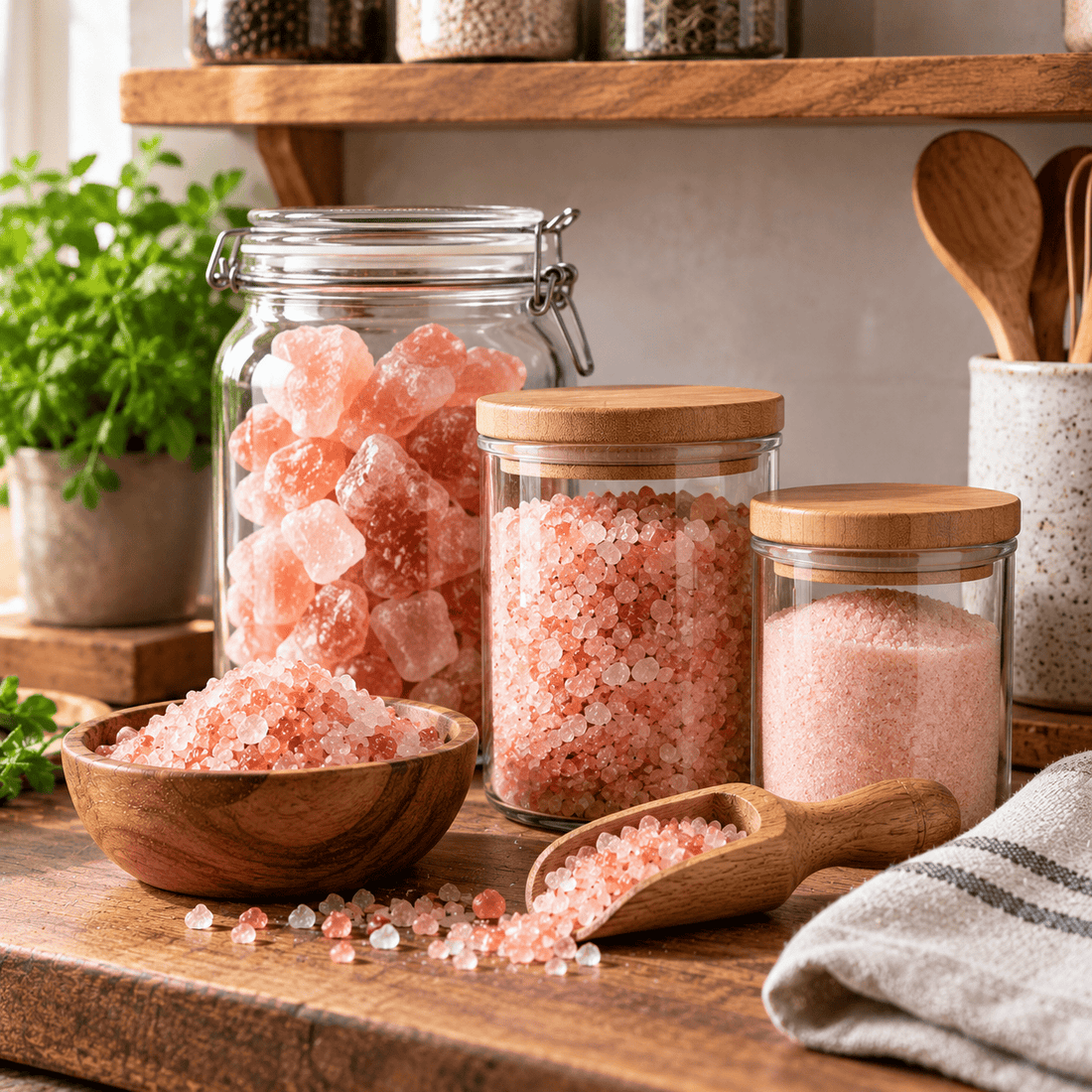 Storing Edible Himalayan Salt — Best Practices for Freshness