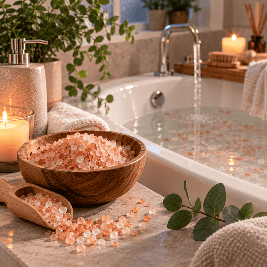 Wellness with Himalayan Salt — Baths, Soaks and Daily Routines