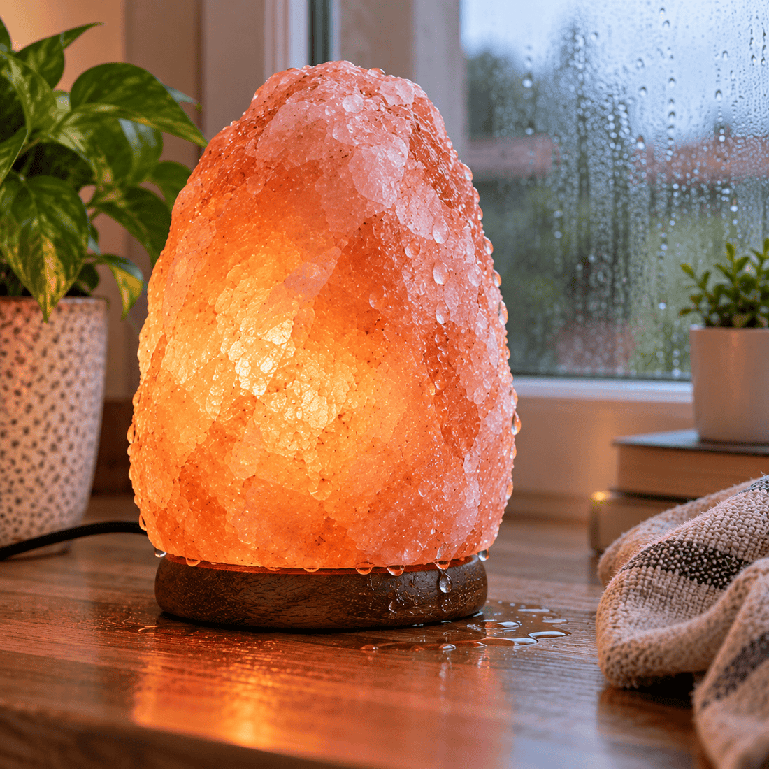 Why Is My Salt Lamp Leaking Causes, Fixes and Whether It Melts