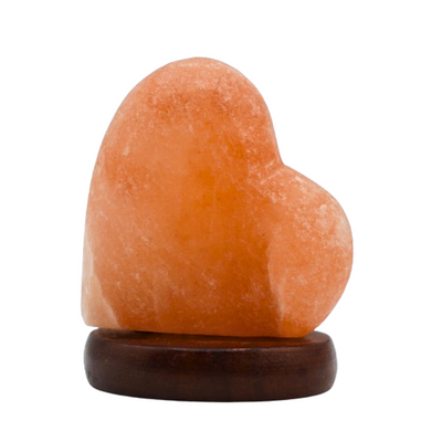 Himalayan Heart Shaped USB Salt Lamps