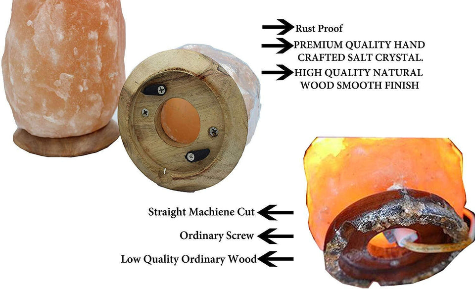 Himalayan Salt VS Normal Lamp