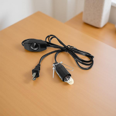 Salt lamp Black Cable