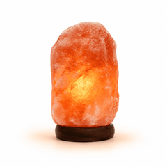 Himalayan Salt Lamp (3-5kg) – studio product photo on a plain white background