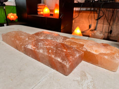2x Natural Himalayan Salt Tiles (8×4×2)
